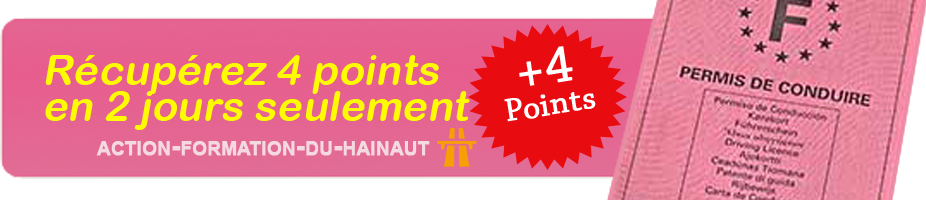 Stage récupération points permis